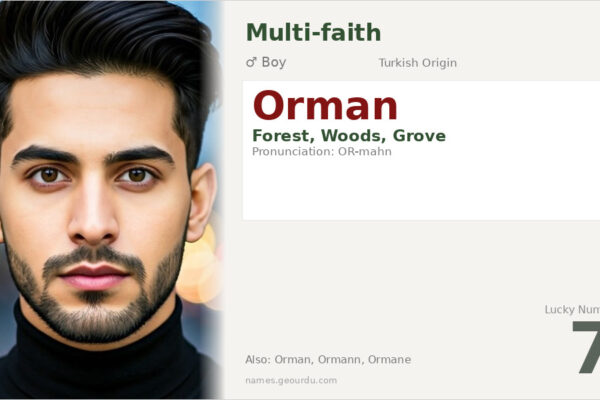 Orman Name Meaning — Turkish Origin, Boy Name & Details (2025)