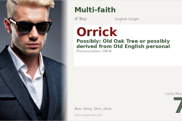 Orrick Name Meaning — Origin, Gender & Details (2025)