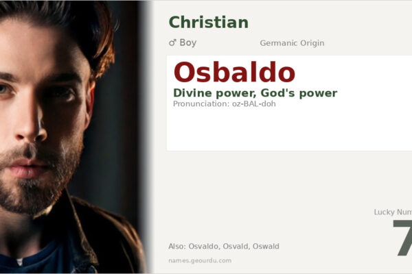 Osbaldo Name Meaning — Divine Power Origin & Details (2025)