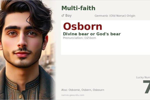 Osborn Name Meaning — Norse Origin, Divine Bear & History (2025)