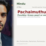 Pachaimuthu Name Meaning and Details
