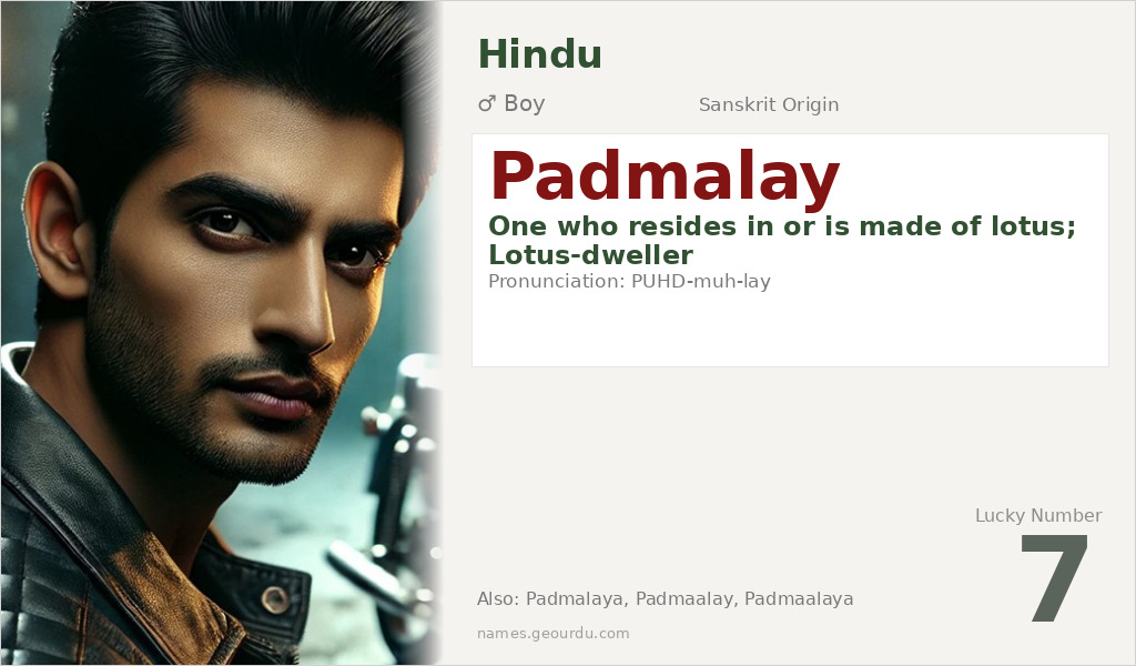 Padmalay Name Meaning and Details