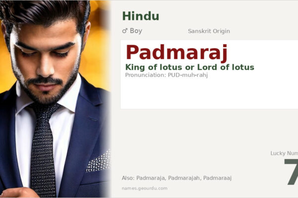 Padmaraj Name Meaning — Sanskrit Origin, Boy Name & Details (2025)
