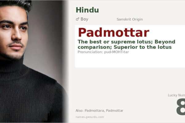 Padmottar Name Meaning — Sanskrit Origin, Boy & Details (2025)
