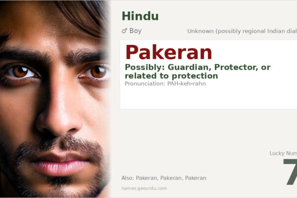 Pakeran Name Meaning — Origin, Gender & Details (2025)