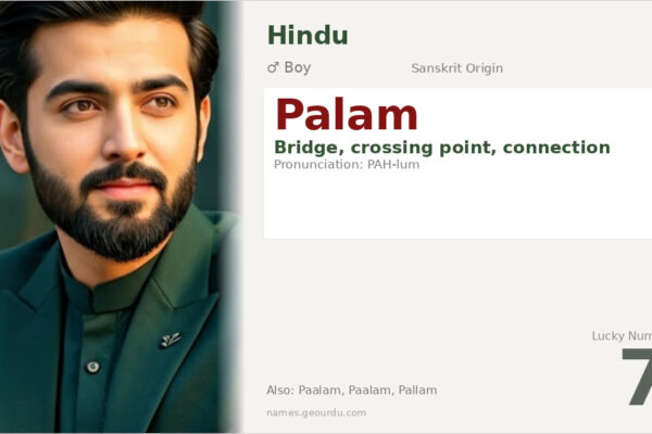 Palam Name Meaning — Sanskrit Origin, Boy Name & Details (2025)