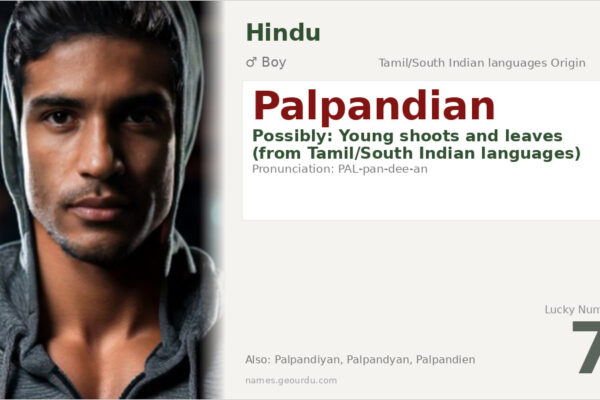 Palpandian Name Meaning — Origin, Gender & Details (2025)