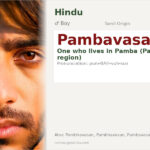 Pambavasan Name Meaning and Details