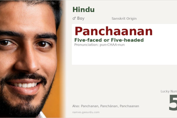 Panchaanan Meaning — Sanskrit Origin, Hindu Boy Name & Shiva Connection (2025)