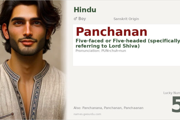 Panchanan Name Meaning — Sanskrit Origin, Hindu Boy Name & Details (2025)