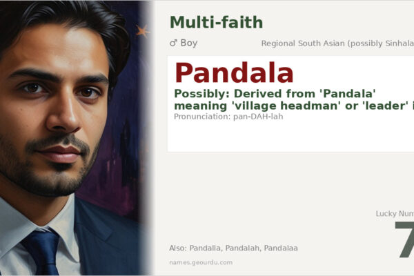 Pandala Name Meaning — Origin, Gender & Details (2025)