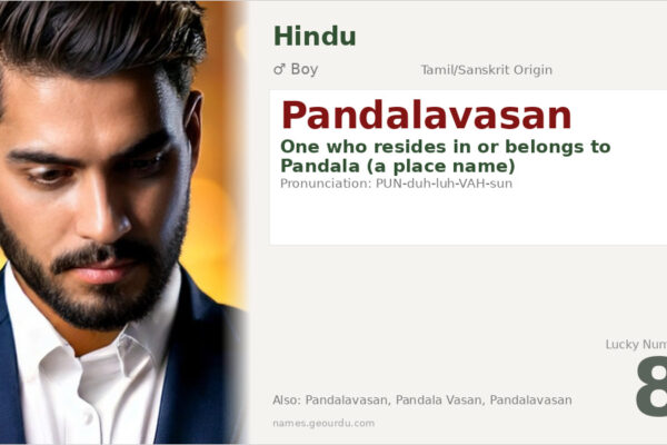 Pandalavasan Meaning — Tamil/Sanskrit Origin, Boy Name & Details (2025)