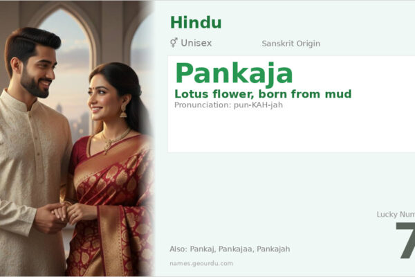 Pankaja Name Meaning — Sanskrit Origin, Gender & Details (2025)