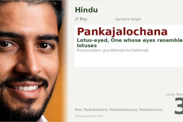 Pankajalochana Meaning — Sanskrit Origin, Boy Name & Details (2025)