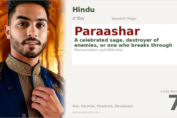 Paraashar Meaning — Sanskrit Origin, Hindu Boy Name & Sage Connection