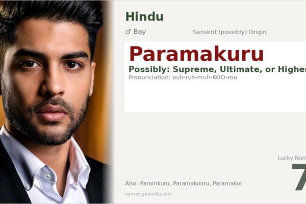 Paramakuru Name Meaning — Origin, Gender & Details (2025)