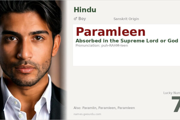 Paramleen Meaning — Sanskrit Origin, Boy Name & Spiritual Significance (2025)
