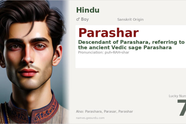 Parashar Name Meaning — Sanskrit Origin, Hindu Boy Name & Sage Lineage