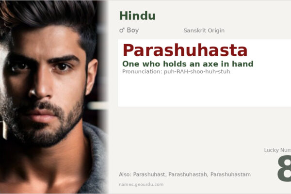 Parashuhasta Meaning — Sanskrit Origin, Boy Name & Details (2025)