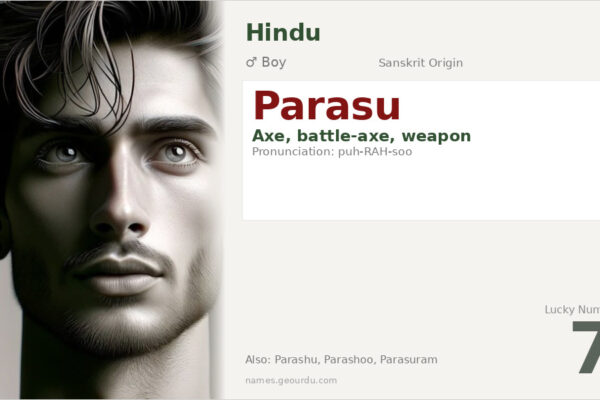 Parasu Name Meaning — Sanskrit Origin, Boy Name & Details (2025)