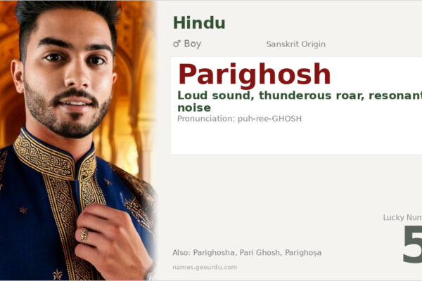 Parighosh Meaning — Sanskrit Origin, Boy Name & Details (2025)