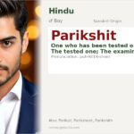 Parikshit Name Meaning and Details