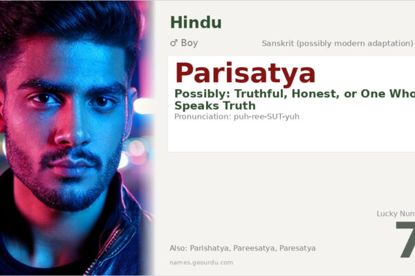 Parisatya Name Meaning — Origin, Gender & Details (2025)