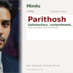 Parithosh Name Meaning and Details