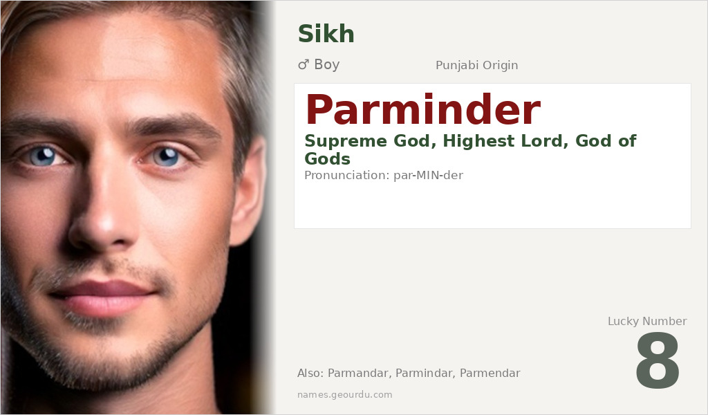 Parminder Name Meaning and Details