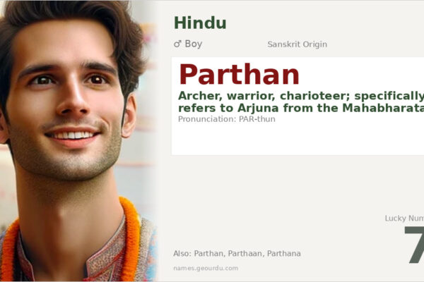 Parthan Name Meaning — Sanskrit Origin, Boy Name & Mahabharata Connection (2025)
