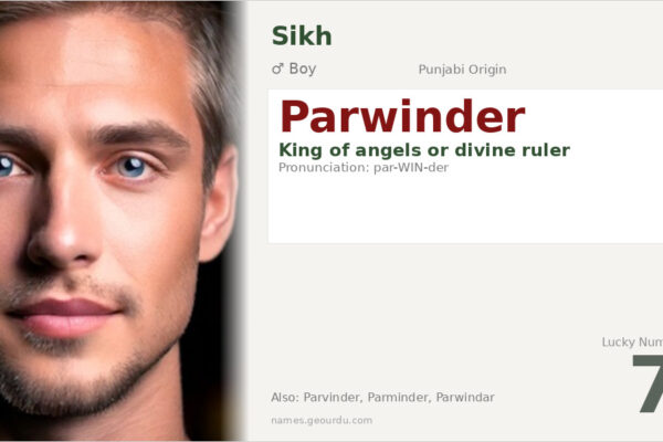 Parwinder Name Meaning — Punjabi Origin, Boy Name & Details (2025)