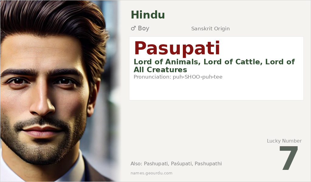 Pasupati Name Meaning and Details