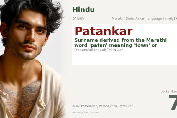 Patankar Meaning — Marathi Surname Origin & History (2025)