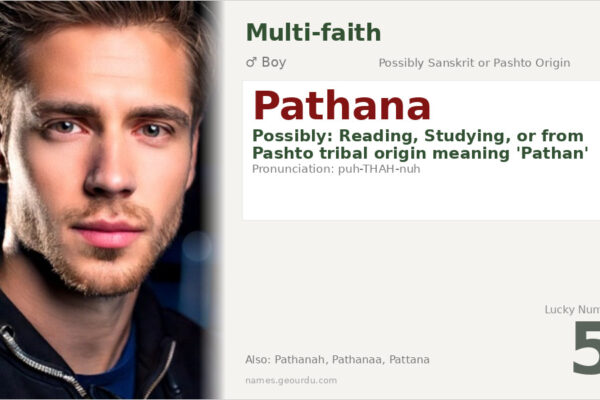 Pathana Name Meaning — Origin, Gender & Details (2025)