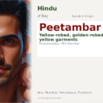 Peetambar Name Meaning and Details
