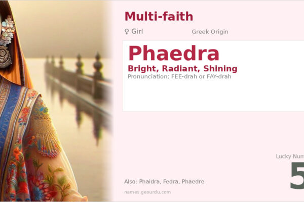 Phaedra Name Meaning — Greek Origin, Girl Name & Mythology (2025)
