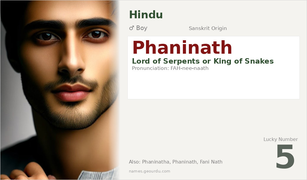 Phaninath Name Meaning and Details
