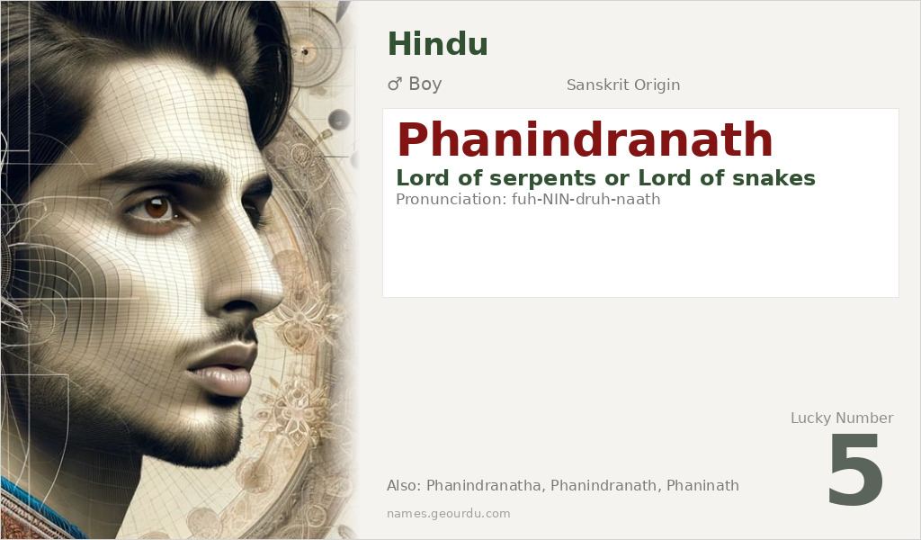 Phanindranath Name Meaning and Details