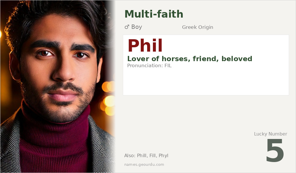 Phil Name Meaning and Details