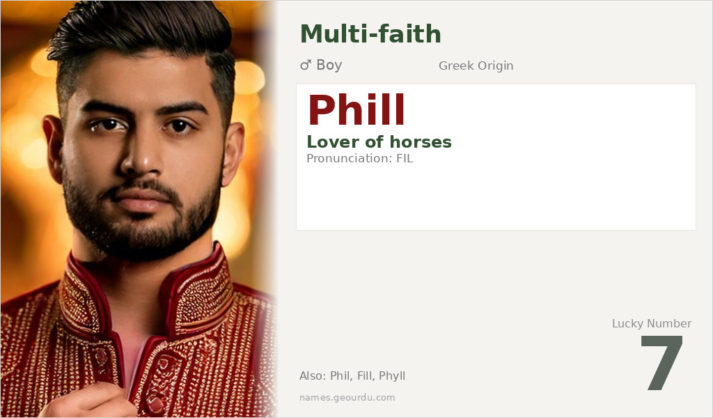 Phill Name Meaning and Details