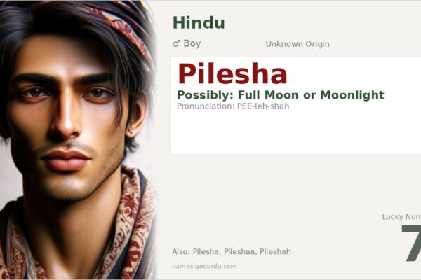 Pilesha Name Meaning — Origin, Gender & Details (2025)