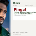 Pingal Name Meaning and Details