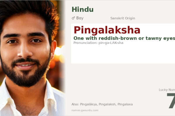 Pingalaksha Meaning — Sanskrit Origin, Boy Name & Hindu Tradition (2025)