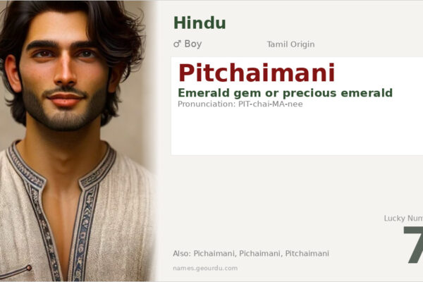 Pitchaimani Name Meaning — Tamil Origin, Boy Name & Details (2025)