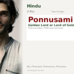 Ponnusami Name Meaning and Details