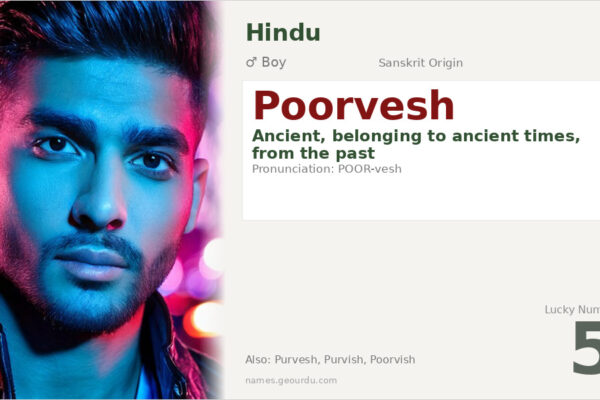 Poorvesh Name Meaning — Sanskrit Origin, Boy Name & Details (2025)