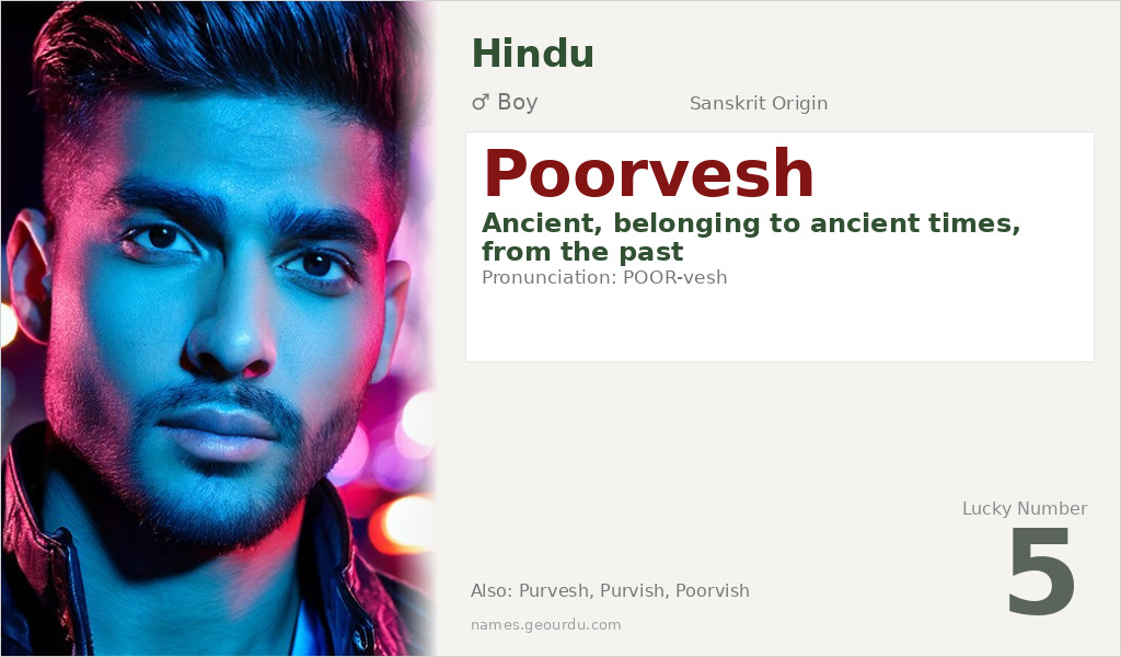Poorvesh Name Meaning and Details