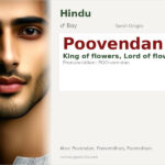 Poovendan Name Meaning and Details