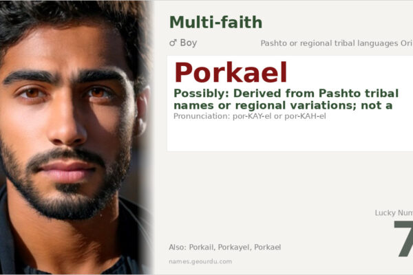 Porkael Name Meaning — Origin, Gender & Details (2025)