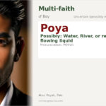 Poya Name Meaning and Details